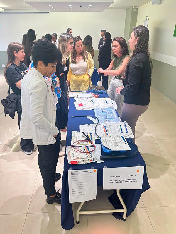 Workshop Te�rico-Pr�tico de Enfermagem em Endoscopia Digestiva SOBED