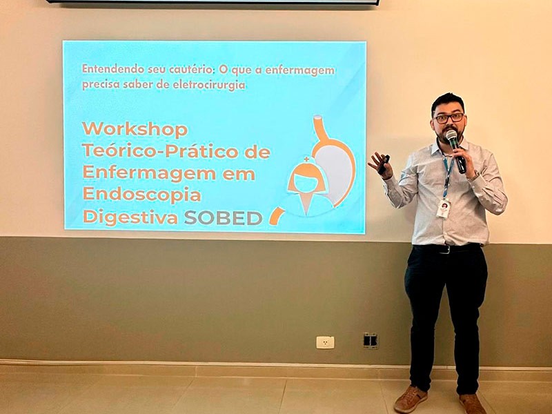 Workshop Te�rico-Pr�tico de Enfermagem em Endoscopia Digestiva SOBED